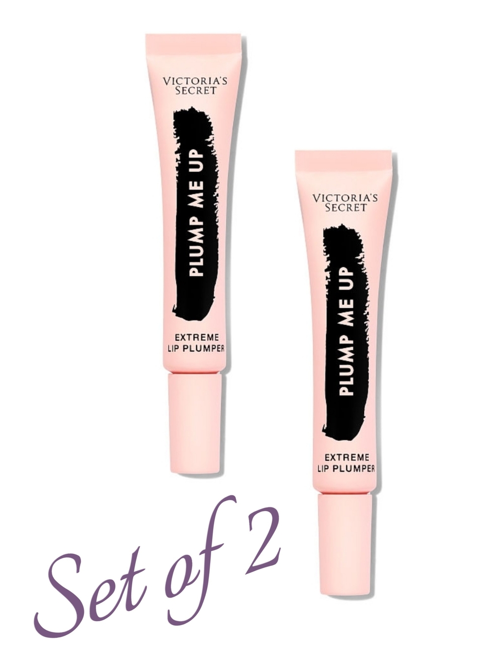 Victoria's Secret Plump Me Up Extreme Lip Plumper - Almost Nude (Set of 2)